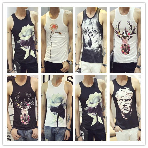 Débardeur homme maillot de corps en coton pour été - Ref 1587798