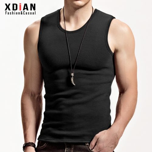 Débardeur homme maillot de corps XDIAN en coton pour automne - Ref 1587856