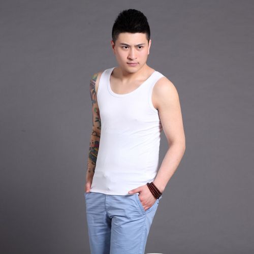 Débardeur homme maillot de corps B.BAUTIWIN en coton pour été - Ref 1587907