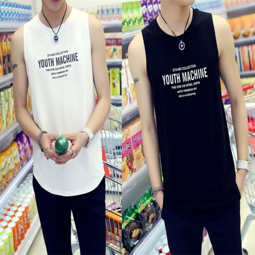 Débardeur homme maillot de corps en coton ammoniac pour été - Ref 1587960