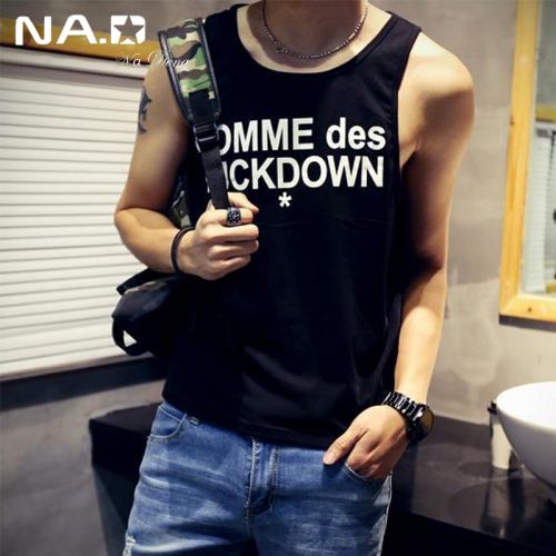 Débardeur homme maillot de corps Coton, fibre élastique polyuréthane spandex pour été - Ref 1587989