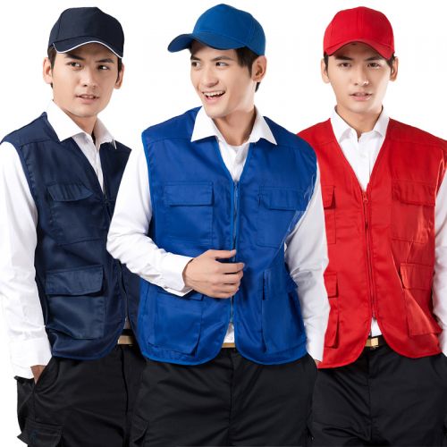 Débardeur homme gilet en polyester pour printemps - Ref 1588068