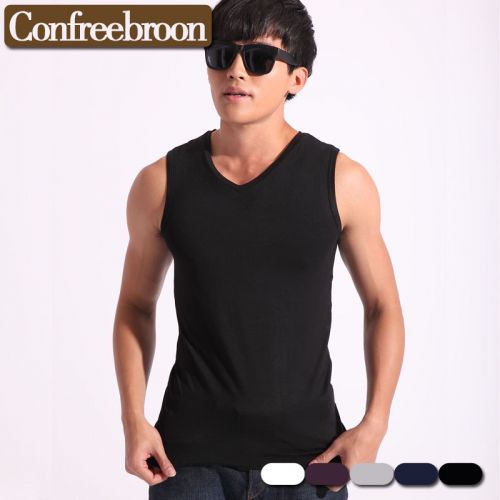 Débardeur homme maillot de corps CONFREEBROON en modal pour été - Ref 1588142