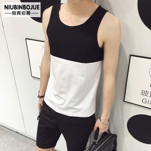 Débardeur homme maillot de corps coton, polyéthylène téréphtalate PET - Ref 1588161