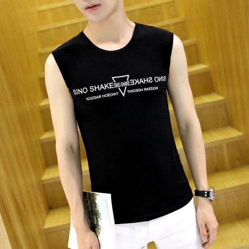 Débardeur homme maillot de corps en coton pour été - Ref 1588231