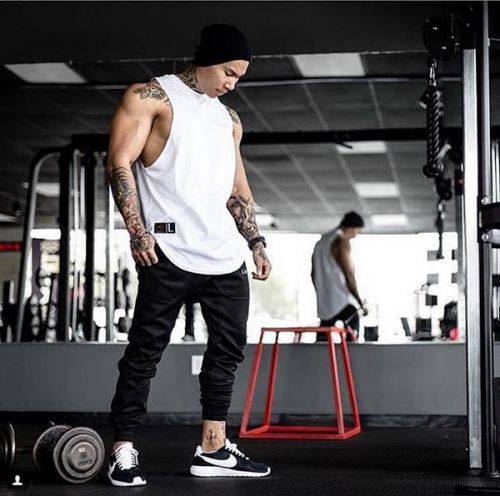 Débardeur homme maillot de corps en coton pour été - Ref 1588236