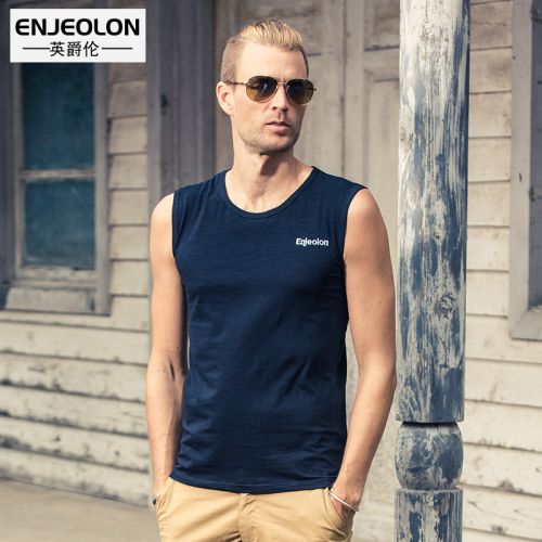 Débardeur homme maillot de corps ENJEOLON Coton, fibre élastique polyuréthane spandex pour été - Ref 1588277