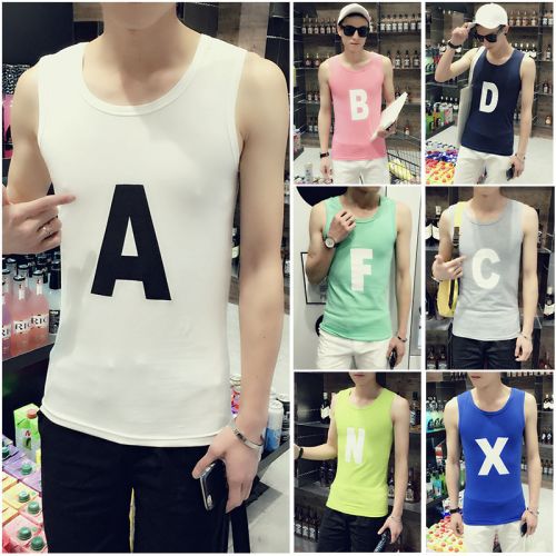 Débardeur homme maillot de corps en coton ammoniac pour été - Ref 1588303