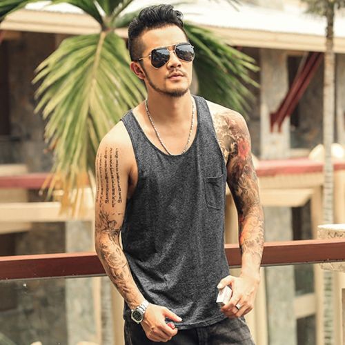 Débardeur homme maillot de corps MIXLIMITED pour été - Ref 1588322