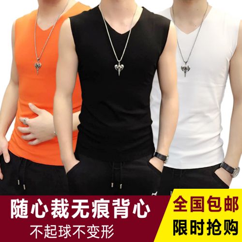 Débardeur homme maillot de corps en coton pour Quatre saisons - Ref 1588323