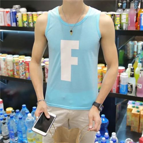 Débardeur homme maillot de corps en coton pour été - Ref 1588424