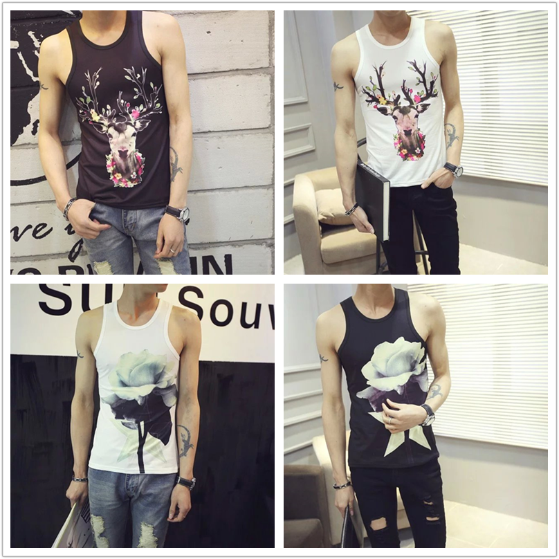 Débardeur homme Woolen gilet en coton pour été - Ref 1588455