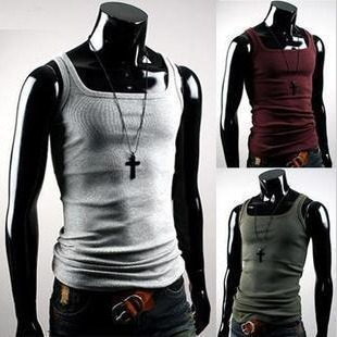 Débardeur homme maillot de corps en coton - Ref 1588506