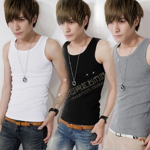 Débardeur homme maillot de corps en tissu laine, TR, pour été - Ref 1588595