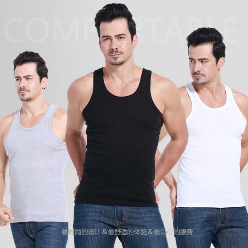 Débardeur homme maillot de corps en coton pour été - Ref 1588600