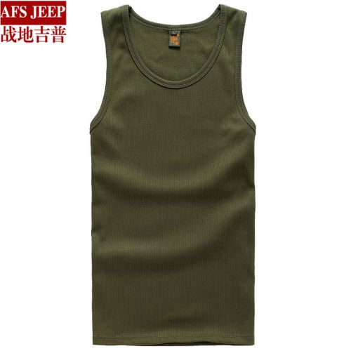 Débardeur homme maillot de corps AFS JEEP en coton pour été - Ref 1588746