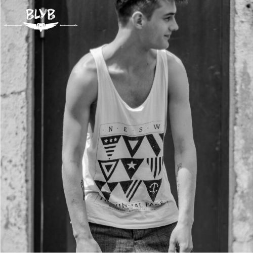 Débardeur homme maillot de corps BLYB8618 en coton pour été - Ref 1588831