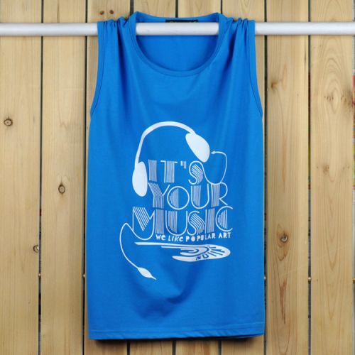 Débardeur homme maillot de corps en coton ammoniac pour été - Ref 1588859