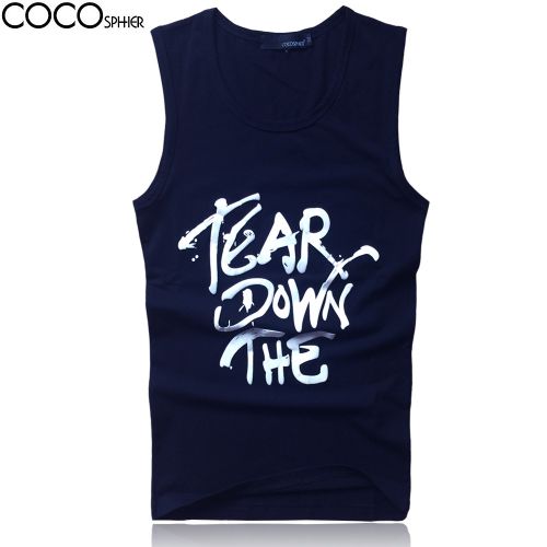 Débardeur homme maillot de corps COCOSPHIER Coton fibre élastique polyuréthane spandex pour été - Ref 1588893