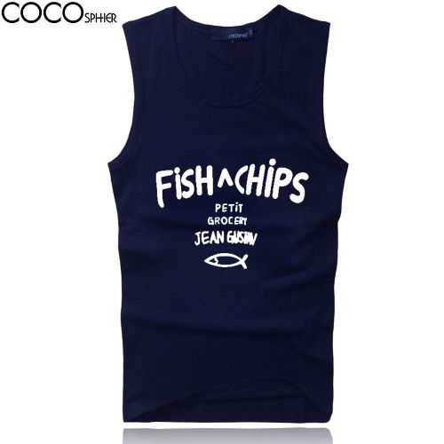 Débardeur homme maillot de corps COCOSPHIER en coton pour été - Ref 1588900