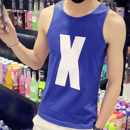 Débardeur homme maillot de corps coton, polyéthylène téréphtalate PET pour été - Ref 1588917