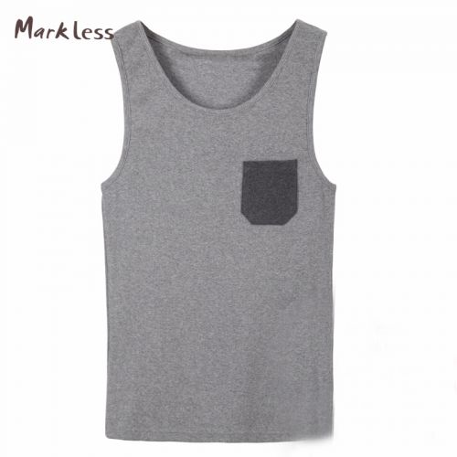 Débardeur homme maillot de corps MARKLESS en coton pour été - Ref 1588931