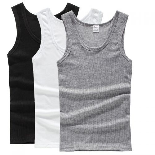 Débardeur homme maillot de corps en coton pour été - Ref 1589025