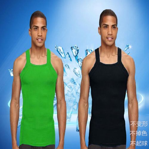Débardeur homme maillot de corps en coton pour été - Ref 1589059