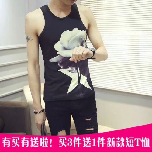 Débardeur homme maillot de corps en coton pour été - Ref 1589595