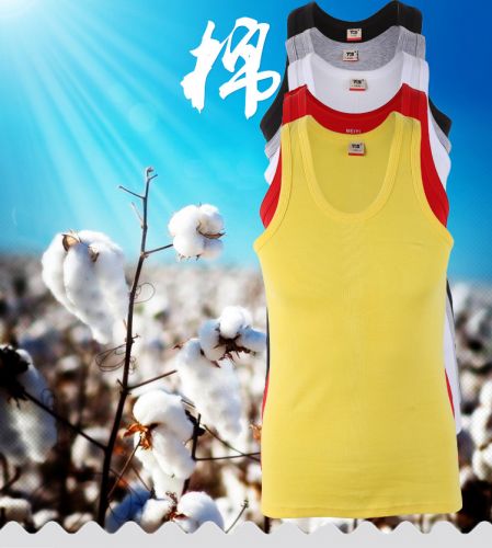 Débardeur homme maillot de corps en coton pour été - Ref 1589639