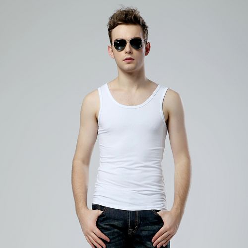 Débardeur homme maillot de corps GUSSKATER en nylon pour été - Ref 1589700