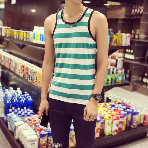 Débardeur homme maillot de corps en polyester pour été - Ref 1589765