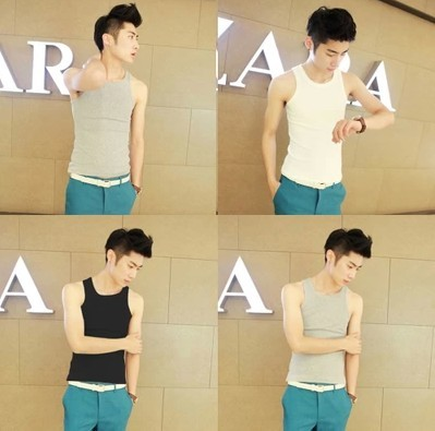 Débardeur homme maillot de corps - Ref 1589966