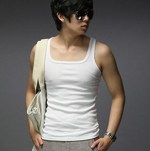 Débardeur homme Woolen gilet en coton pour été - Ref 1590044