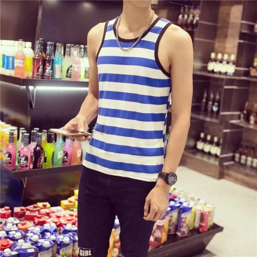 Débardeur homme maillot de corps en polyester pour été - Ref 1590116