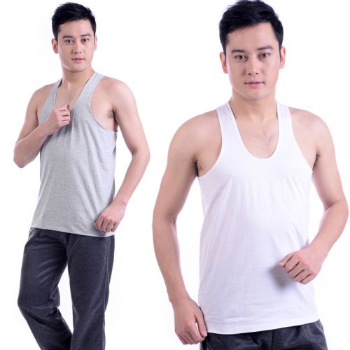 Débardeur homme maillot de corps en coton pour été - Ref 1590142