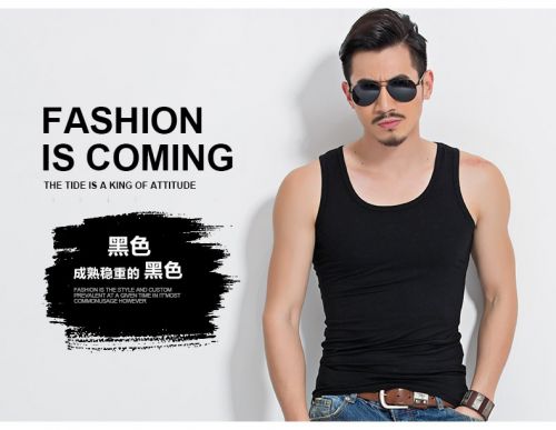 Débardeur homme maillot de corps AKATRUKI en coton pour été - Ref 1590208