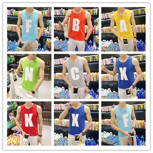 Débardeur homme maillot de corps en coton pour été - Ref 1590504