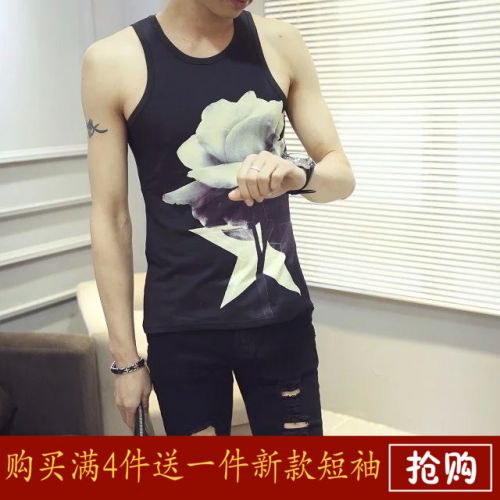 Débardeur homme maillot de corps en coton pour été - Ref 1590515