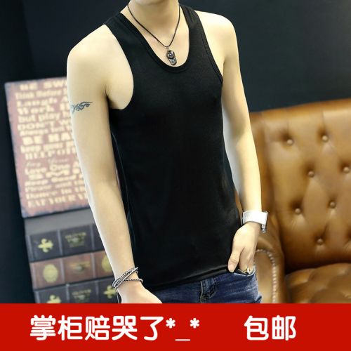 Débardeur homme Woolen gilet en coton pour été - Ref 1590595