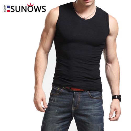 Débardeur homme Woolen gilet en coton - Ref 1590605