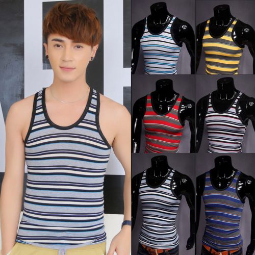 Débardeur homme maillot de corps en coton pour été - Ref 1590735