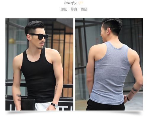 Débardeur homme maillot de corps en coton - Ref 1590757