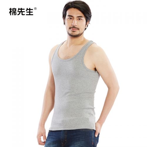 Débardeur homme maillot de corps en coton pour été - Ref 1590883