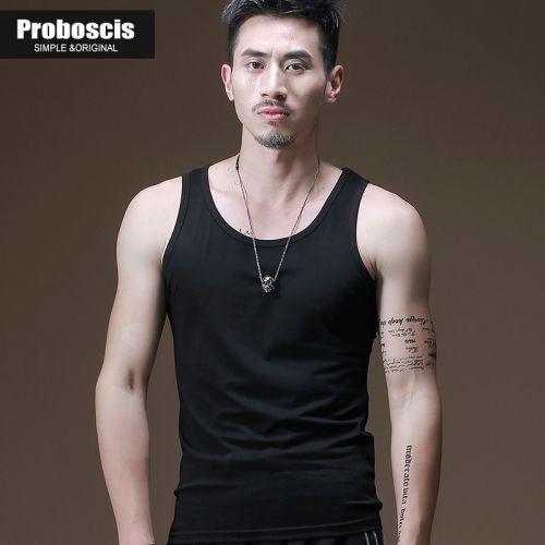 Débardeur homme maillot de corps PROBOSCIS en coton pour été - Ref 1590949