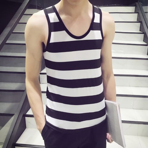 Débardeur homme maillot de corps WILTBUNSON polyester fibre élastique polyuréthane spandex pour été - Ref 1590997