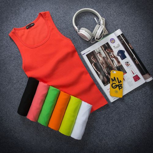 Débardeur homme maillot de corps en coton pour été - Ref 1591049