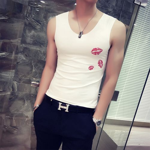 Débardeur homme maillot de corps en coton pour été - Ref 1591054