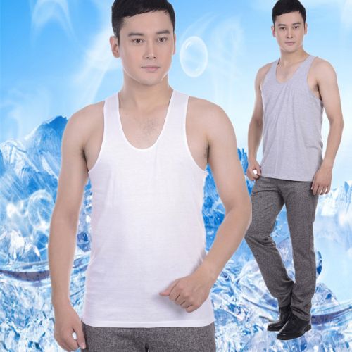 Débardeur homme maillot de corps en coton pour été - Ref 1591056