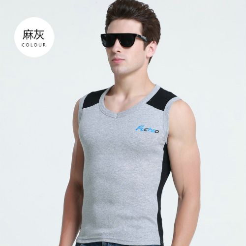 Débardeur homme maillot de corps en coton pour Quatre saisons - Ref 1591062